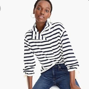 J. Crew Snap Neck Sweatshirt